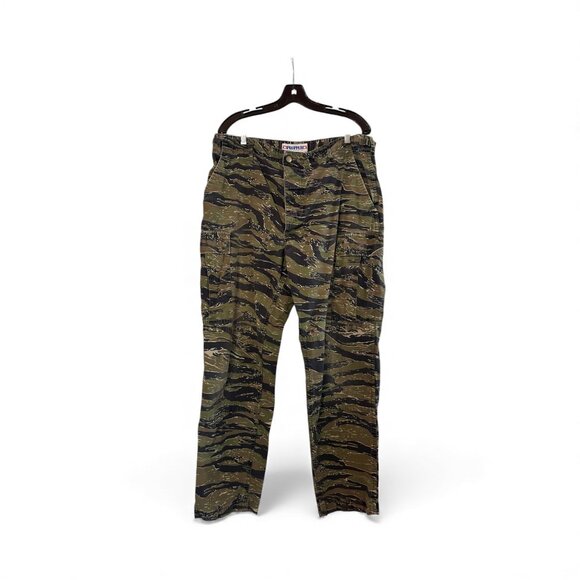 Vintage US Tiger Stripe Camo Military Pants - 37x30 - Picture 2 of 5